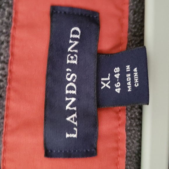 L.L. Bean Insulated Bomber Jacket Men XL Rust Orange Outdoor Work Trail Winter - Picture 6 of 12